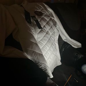 Women's Antigua White San Francisco 49ers Altitude Full-Zip Jacket